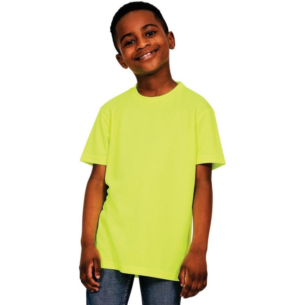 Casual Classics Childrens/Kids Original Tech T-Shirt / Cyber Yellow